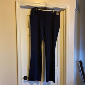 NY and Company Navy 7th Avenue Barely Boot Pant
